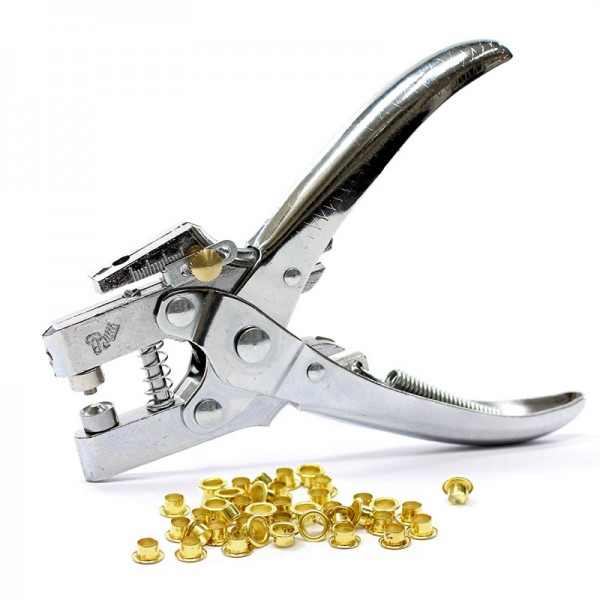 Alicate Furador e Fichador de Ilhós