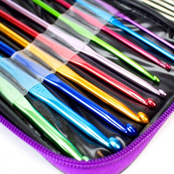 Estojo Agulhas de  Crochê 