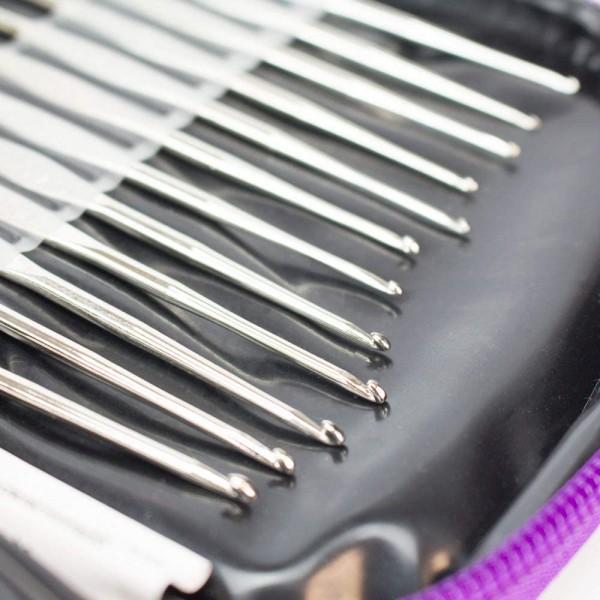 Estojo Agulhas de  Crochê 