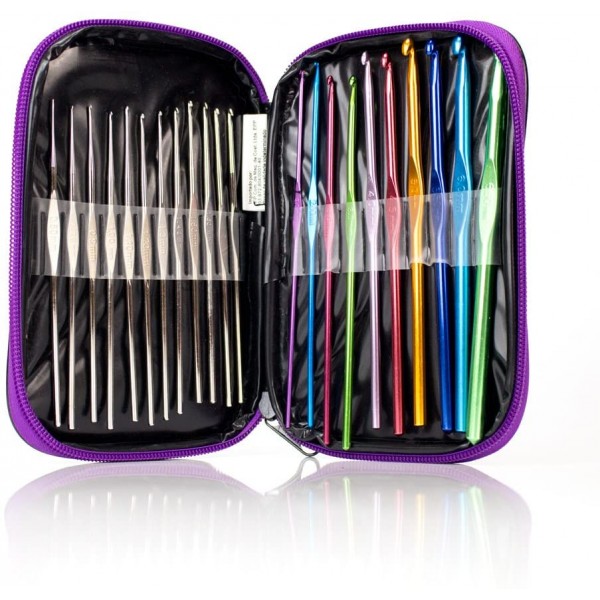 Estojo Agulhas de  Crochê 