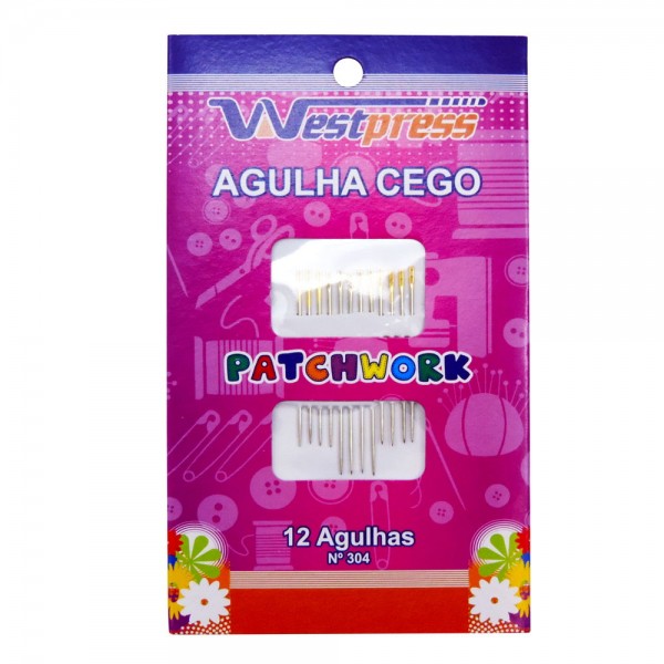 Kit Agulhas de Mão Para Cego 