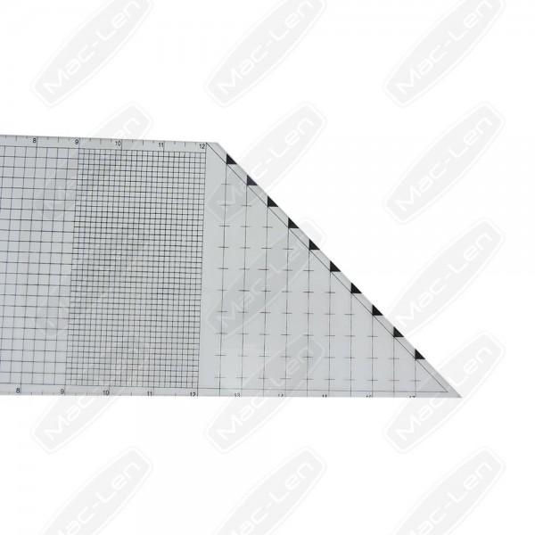 Régua Canto Mitrado (45x15)