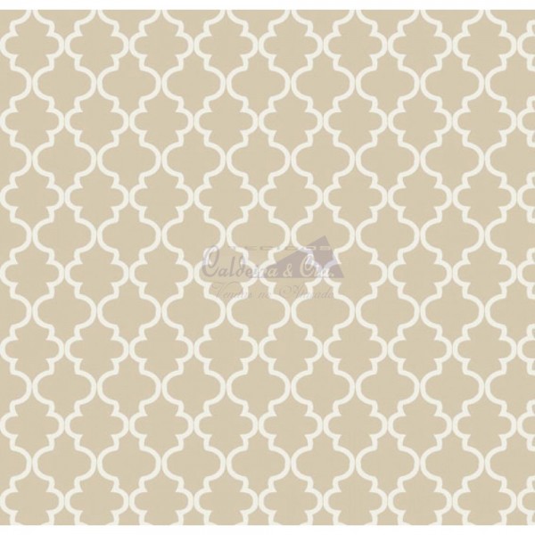 Tecido Estampado Ana (Bege)