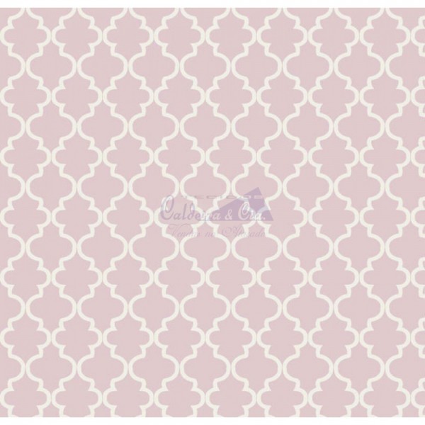 Tecido Estampado Ana (Rosa)