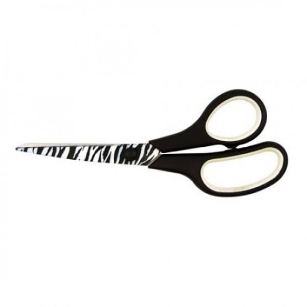 Tesoura Decorada Zebra