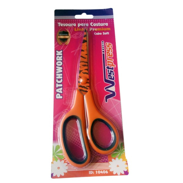 Tesoura Decorada Tigre